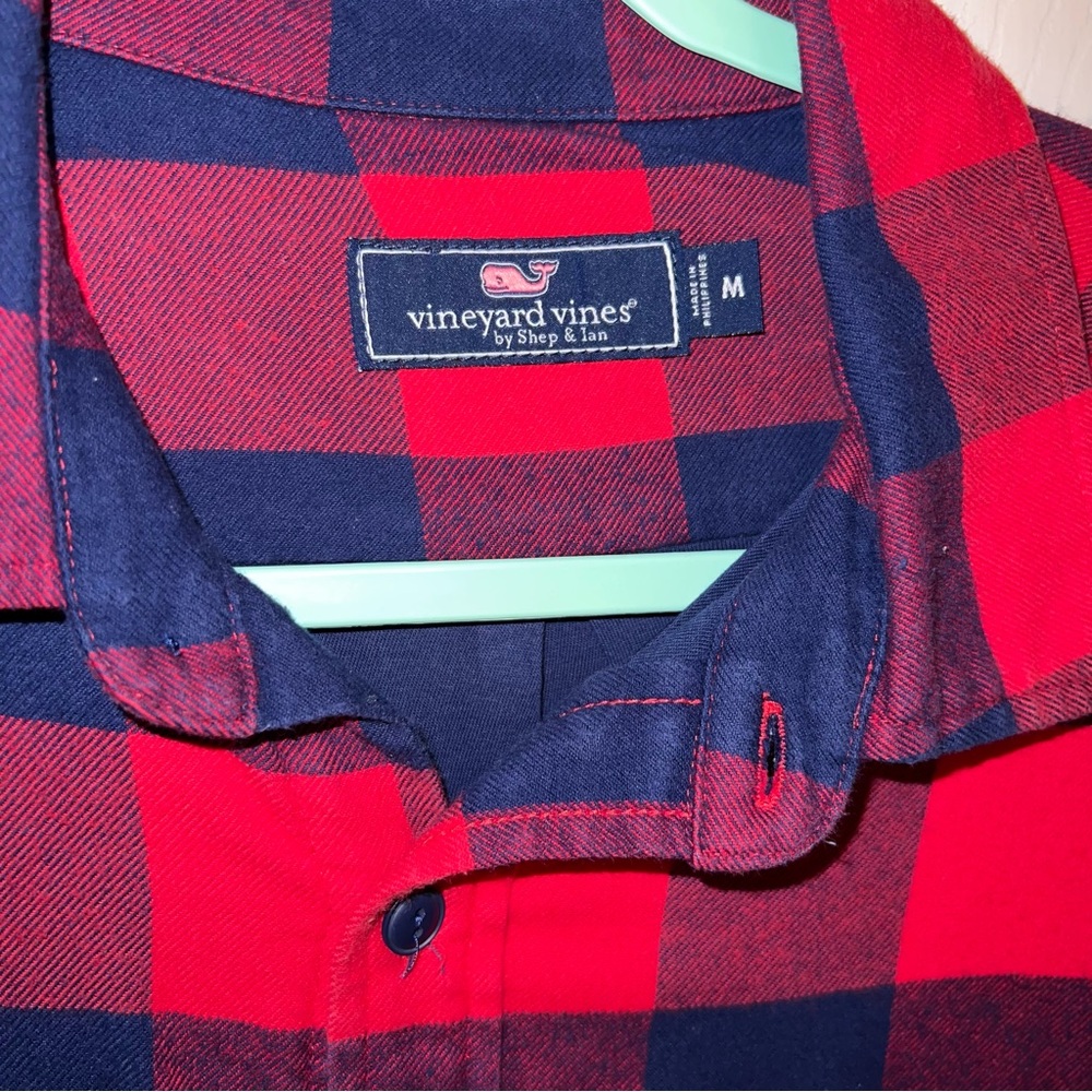 Vineyard vines flannel shirt jacket - Picture 3 of 3